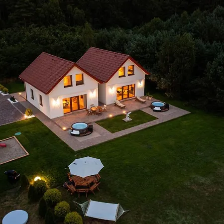 Panorama Lasu Komfortowe Z Jacuzzi Leba-nowecin *