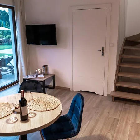 Panorama Lasu Komfortowe Z Jacuzzi Leba-nowecin Ferienhaus
