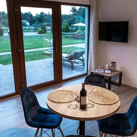 Panorama Lasu Komfortowe Z Jacuzzi Leba-nowecin Ferienhaus Nowecin