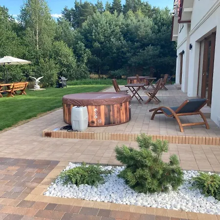 Panorama Lasu Komfortowe Z Jacuzzi Leba-nowecin Ferienhaus *