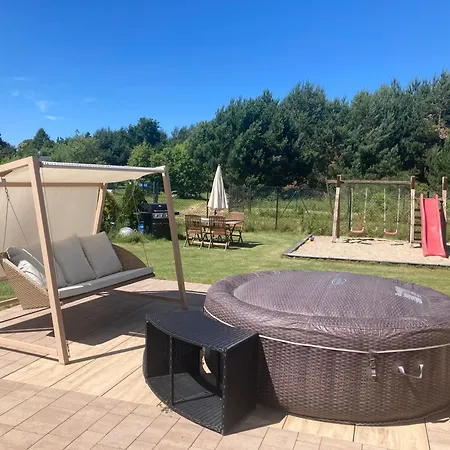 Tatil Evi Panorama Lasu Komfortowe Z Jacuzzi Leba-nowecin