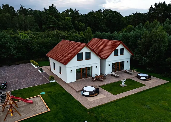 Panorama Lasu Komfortowe Z Jacuzzi Leba-nowecin * Nowecin