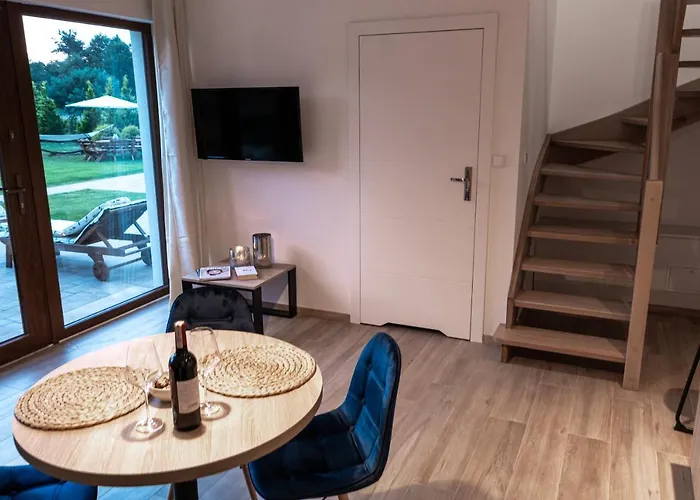 Panorama Lasu Komfortowe Z Jacuzzi Leba-nowecin Semesterbostad