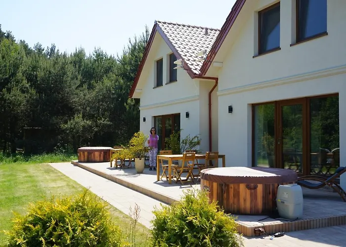 Panorama Lasu Komfortowe Z Jacuzzi Leba-nowecin