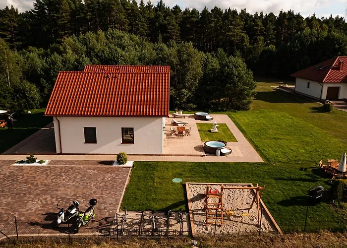 Panorama Lasu Komfortowe Z Jacuzzi Leba-nowecin