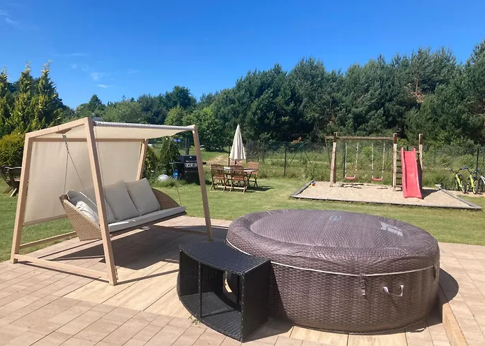 Semesterbostad Panorama Lasu Komfortowe Z Jacuzzi Leba-nowecin